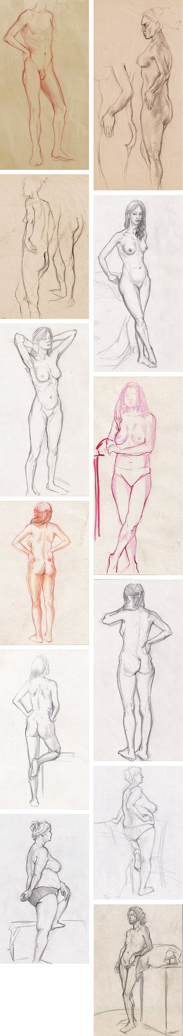 Nude sketches 2